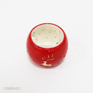 Wholesale Christmas Decorative Ceramic Candle Holders