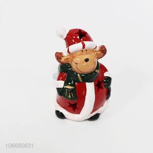 Good Quality Christmas Decorative Ceramic Candlestick