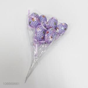 High quality Easter foam egg picks stuffed egg picks