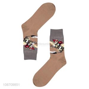 New Popular Cotton Mid-Calf Length Sock Best Men Socks