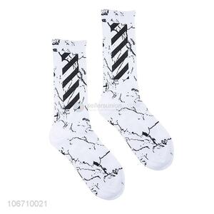 Best Quality Cotton Mid-Calf Length Sock Men Comfortable Socks