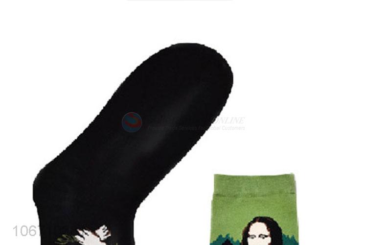 Competitive Price Cotton Mid-Calf Length Sock Fashion Men Socks
