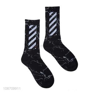 Good Quality Mid-Calf Length Sock Men Comfortable Socks