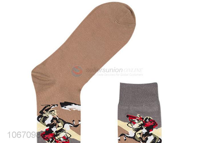 New Popular Cotton Mid-Calf Length Sock Best Men Socks