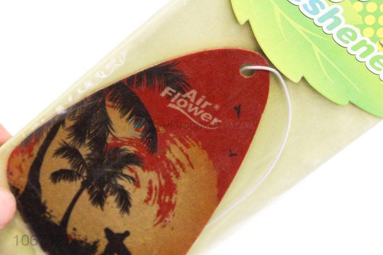 High quality scented hanging paper car air freshener