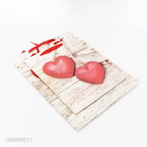 Good Sale Heart Pattern Paper Gift Bag