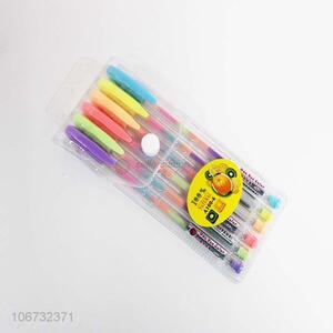 Wholesale school supplies multicolor plastic highlighter pen