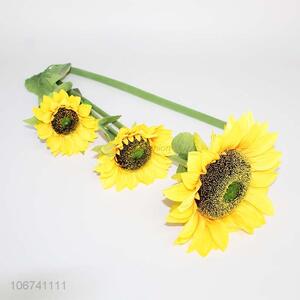 Good Sale Colorful Artificial Sunflower Plastic Flower