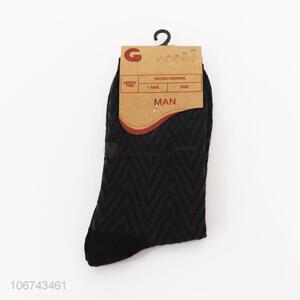 Factory wholesale men socks mid-calf length winter warm socks