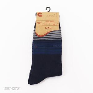 Factory Sale Breathable Polyester Cotton Socks for Men