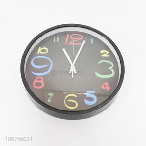 Custom Plastic Round Digital Wall Clock