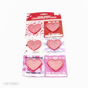 Promotional heart shape maze game educational toy