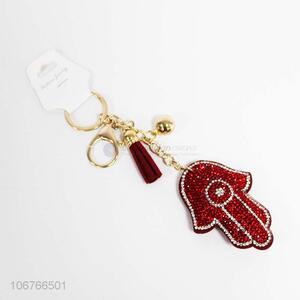 Fashion Design PU Pendant Key Chain