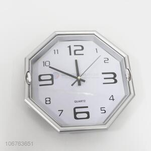 Hot Sale Home Decorative Plastic Hanging Clock Wall Clock