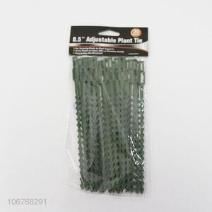 Premium quality 30pcs adjustable flexible plastic plant ties