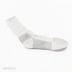 China supplier mens warm terry cloth towelling socks