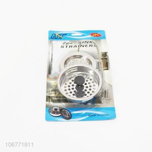 China OEM 2pcs stainless steel sink strainers
