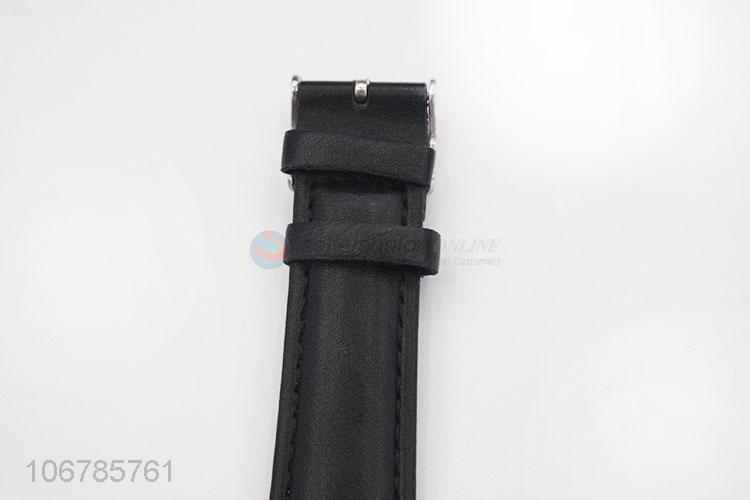 Fashion Style PU Watchband Couple Watch Best Wristwatch