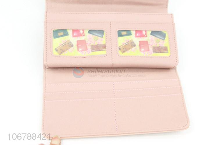 Custom Fashion Ladies Long Purse Card Holder Wallet