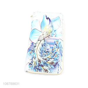 Fashion Printing PU Leather Wallet Fashion Card Holder