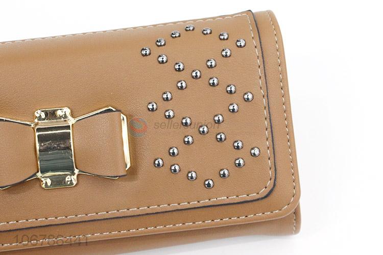 Hot Sale Bowknot Wallet Foldable Coin Purse