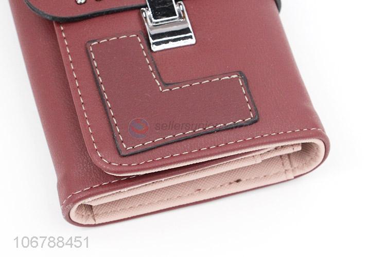 Wholesale PU Leather Coin Purse Fashion Card Holder