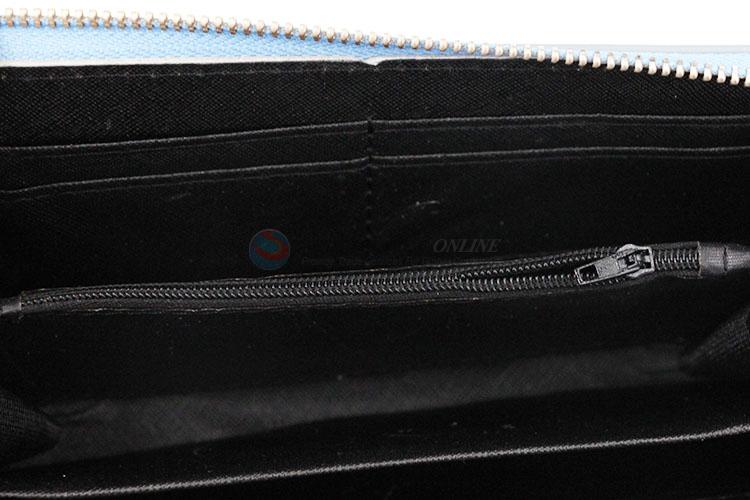 Good Sale PU Leather Wallet Cheap Long Purse