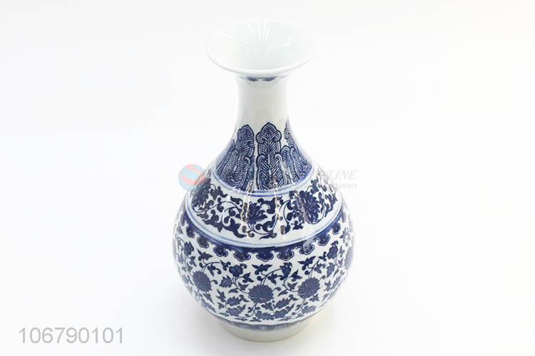 Best Sale Chinese Style Blue And White Porcelain Vase