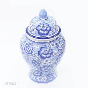 Fashion Style Blue And White Porcelain Crafts Ceramic Decoration