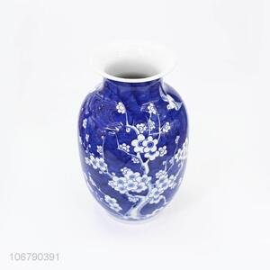 Best Quality Blue And White Porcelain Vase Fashion Decorative Crafts