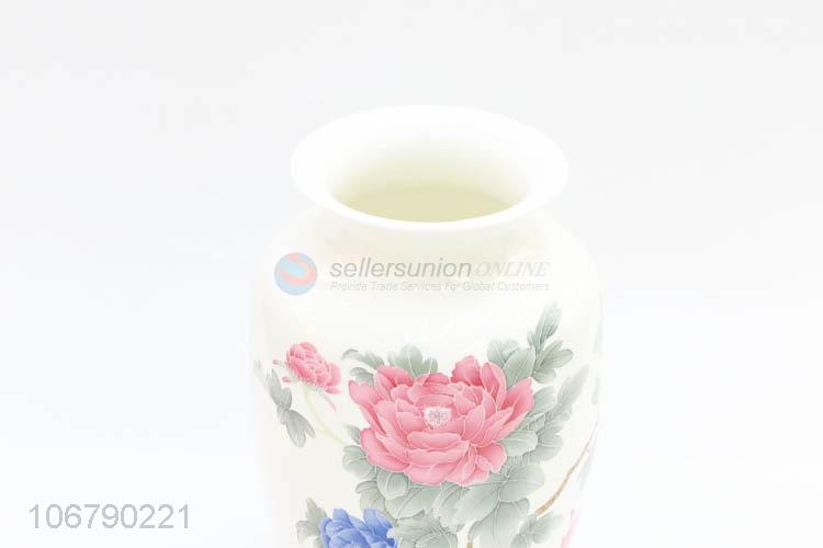 Custom Chinese Style Fashion Printing Ceramic Vase