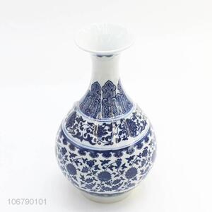 Best Sale Chinese Style Blue And White Porcelain Vase