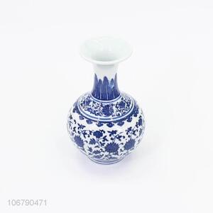 Good Quality Ceramic Crafts Blue And White Porcelain Vase