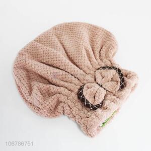 Factory price reusable hair-drying towel hair-drying <em>shower</em> <em>cap</em>