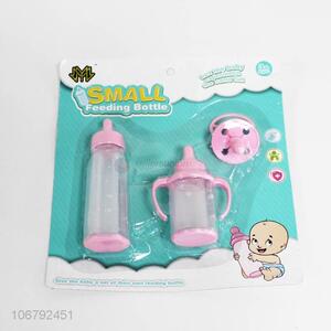 Wholesale 3 Pieces Plastic Feeding-Bottle Set