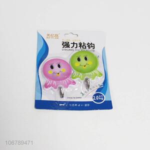 Competitive Price 2PC Plastic Sticky Hook Magic Hook