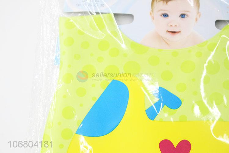 Best quality waterproof cartoon printing baby bibs