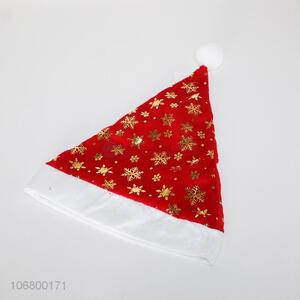 Promotional price unique crazy hats christmas santa hat