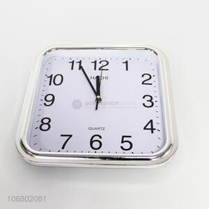 High Sales Home Decoration Simple Square Design Plastic Wall Clock