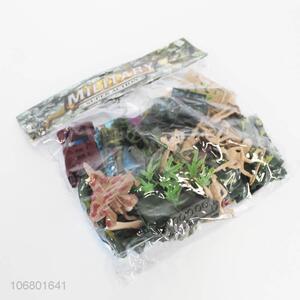 Wholesale price children plastic military toy set