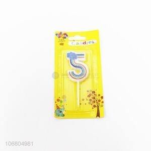 Fashion Design Number Candle Popular Birthday Candle