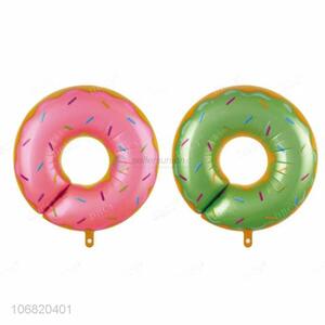 Good Quality Colorful Doughnut Foil Balloon Decorative Balloons