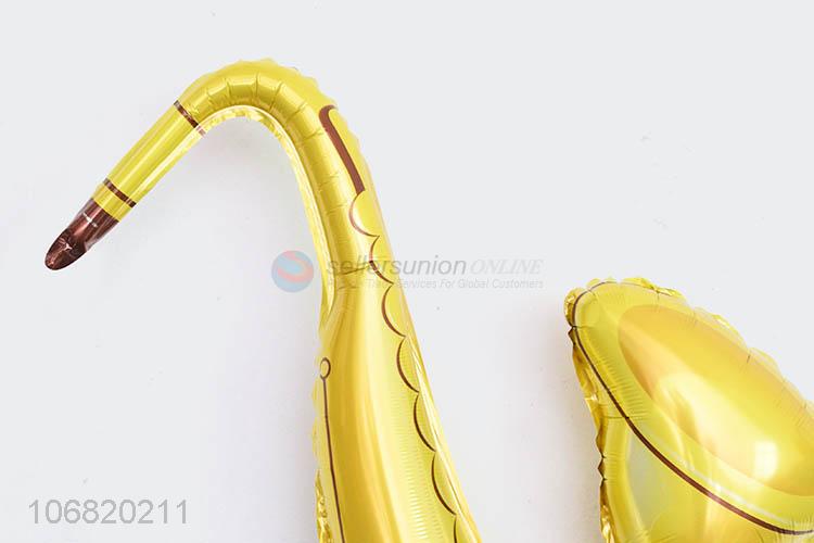 Good Quality Saxophone Shape Foil Balloon