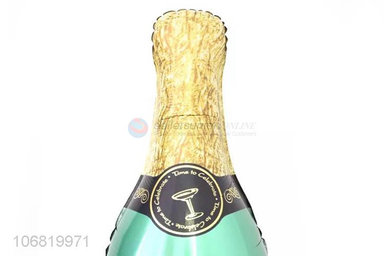 Creative Design Champagne Shape Foil Balloon For Sale