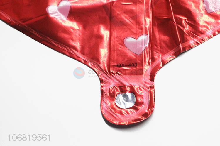 Sweetly Printing Heart Shape Foil Balloon Fashion Balloon