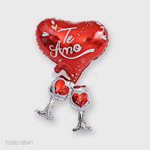 New Design Spanish Cheers For Love Decorative Foil Balloon