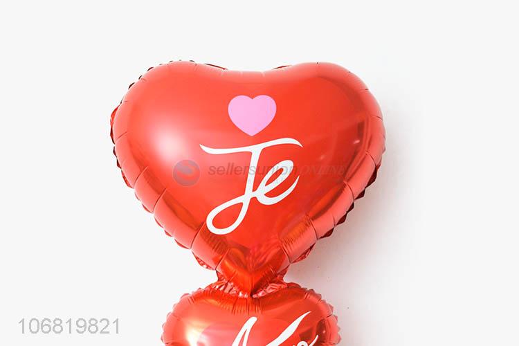 Best Selling Heart Shape Foil Balloon Fashion Wedding Decoration