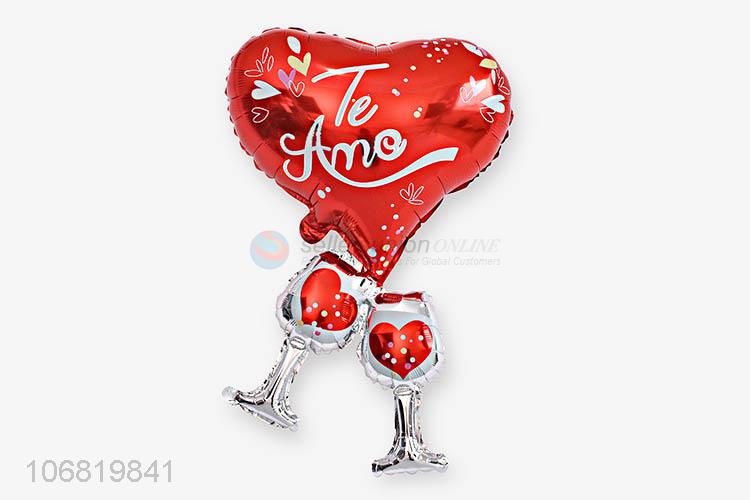 New Design Spanish Cheers For Love Decorative Foil Balloon