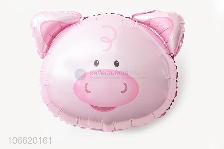 Cute Pig Shape Foil Balloon Fashion Party Decoration