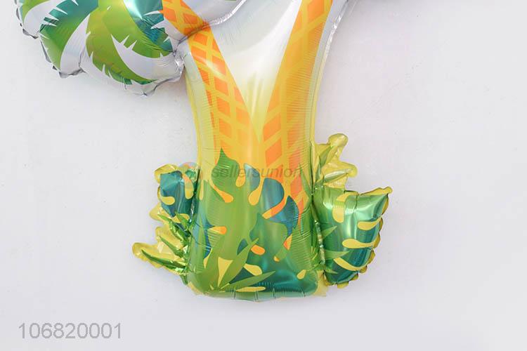 Hot Sale Tropical Palm Tree Shape Foil Balloon For Decoration